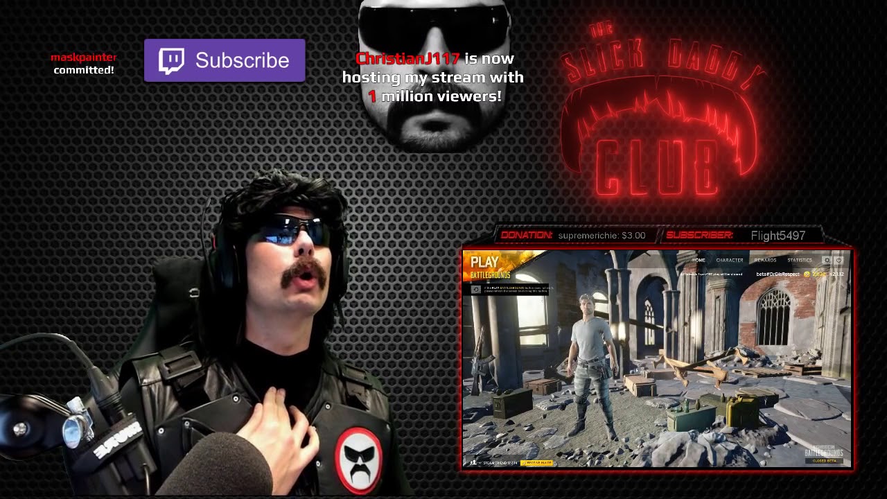 DrDisrespect singing to Raul Gillette song   Dr Disrespect Stream Highlight