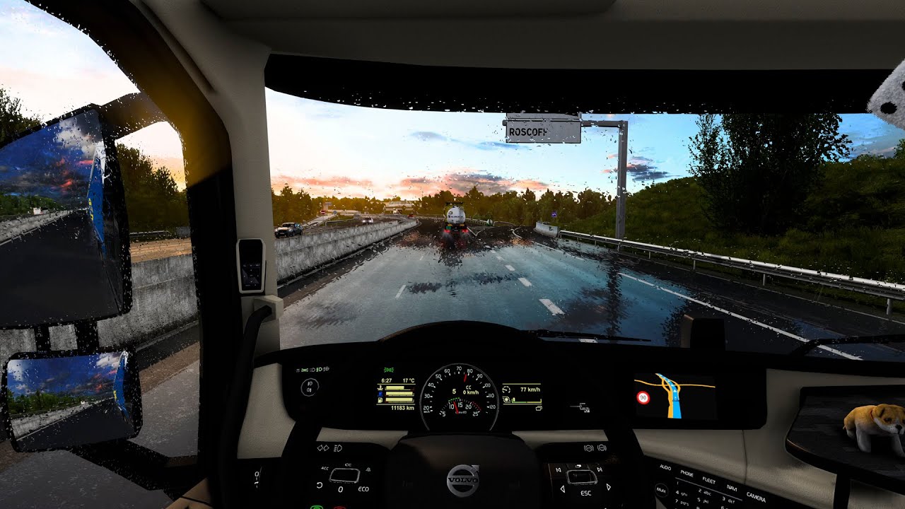 ✪ ETS2 Ultra Realistic Graphics MOD | Next-Gen Visuals | RTX 2070 | MAX Settings | 4K Cinematic