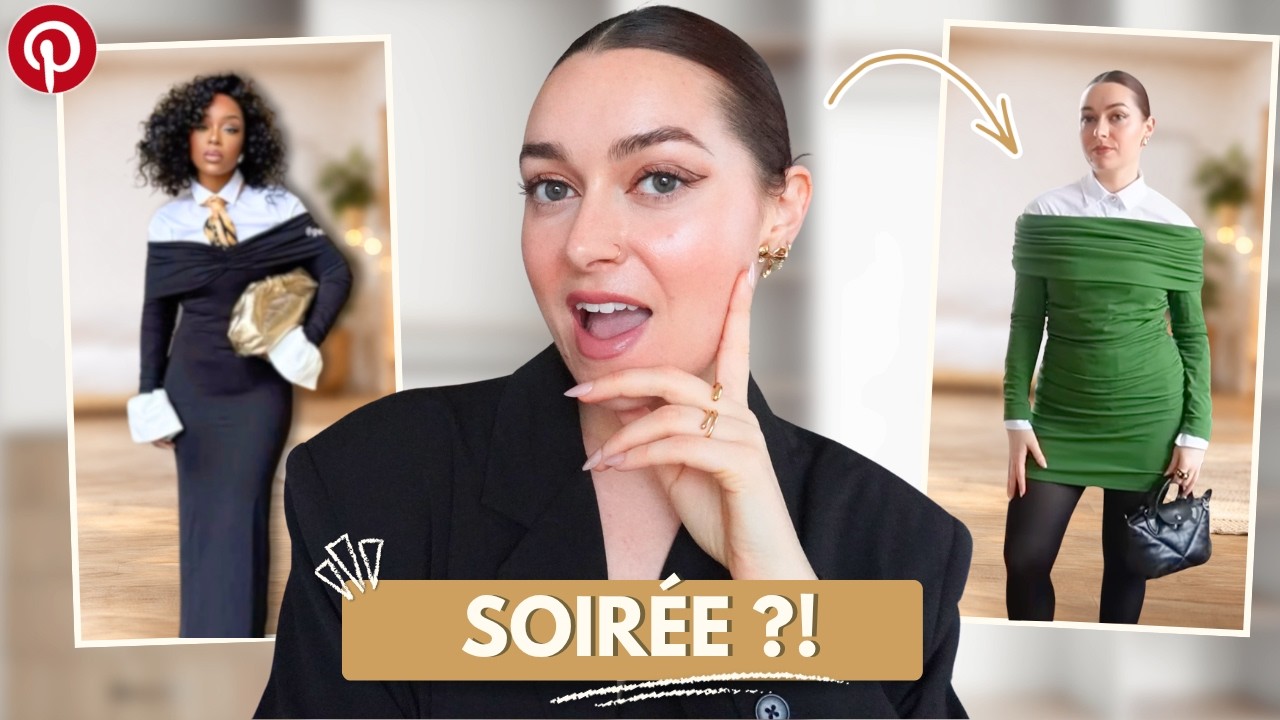 Je REPRODUIS les looks PINTEREST ✨spécial fêtes ✨