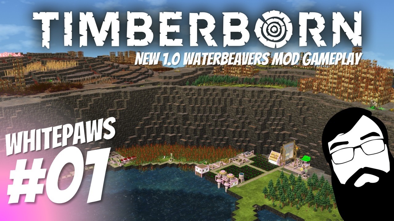 Let's start a fresh Waterbeavers playthrough in 1.0! Timberborn Waterbeavers 1.0 Episode 01