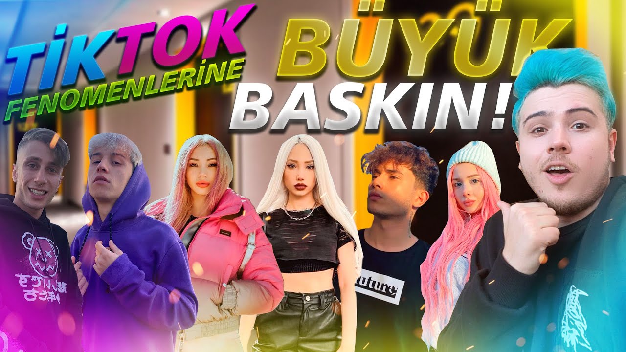 TİKTOK FENOMENLERİNE ODA BASKINI ! ( ŞOK OLDULAR )