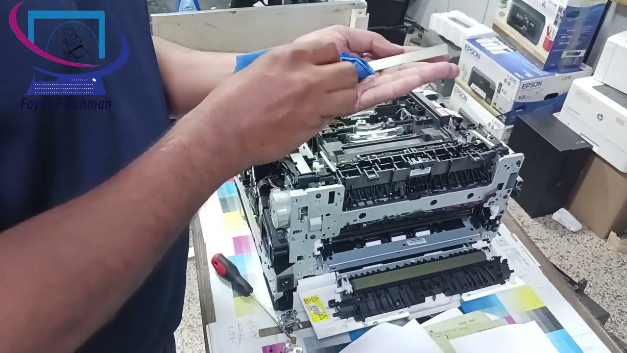 КАК РЕШИТЬ ПРОБЛЕМУ КАЧЕСТВА ПЕЧАТИ МФУ HP COLOR LASERJET PRO MFP M182N-M185 | ОБСЛУЖИВАНИЕ ЛАЗЕР...