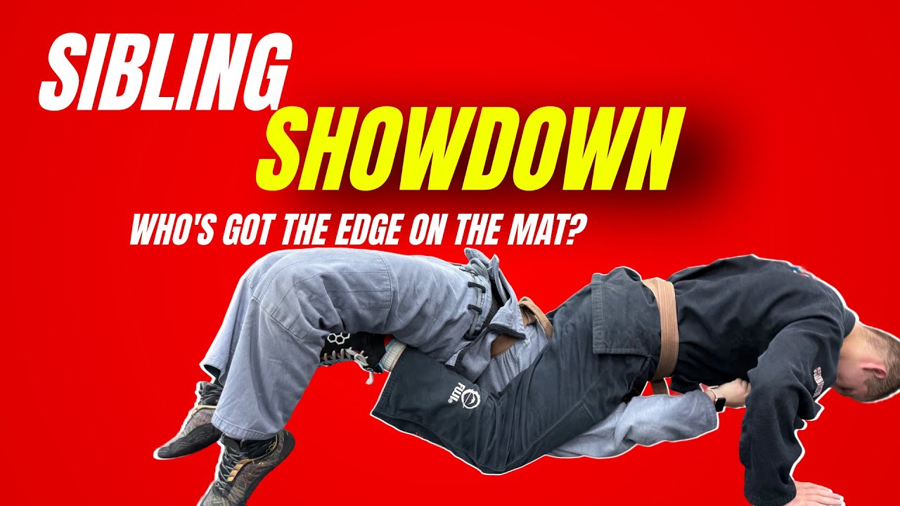 Sibling Showdown: Who&rsquo;s Got the Edge on the Mat? 🥋🔥