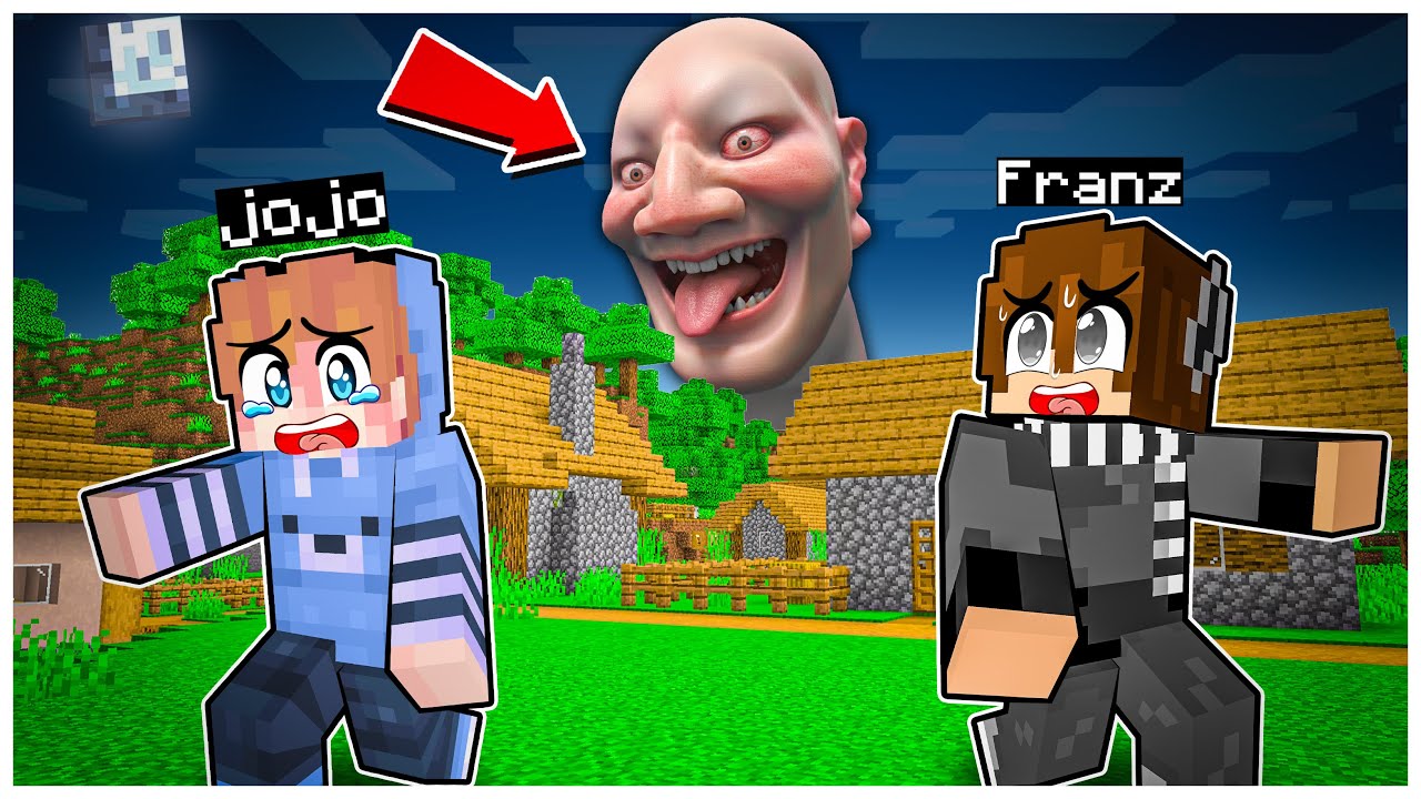 FRANZ & JOJO MELIHAT PENAMPAKAN MONSTER THALASSOPHOBIC RAKSASA di MINECRAFT