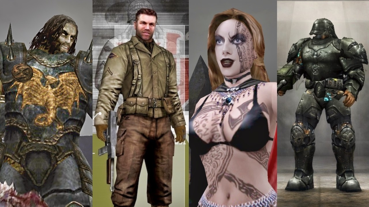 Return to Castle Wolfenstein – All Bosses (With Cutscenes)