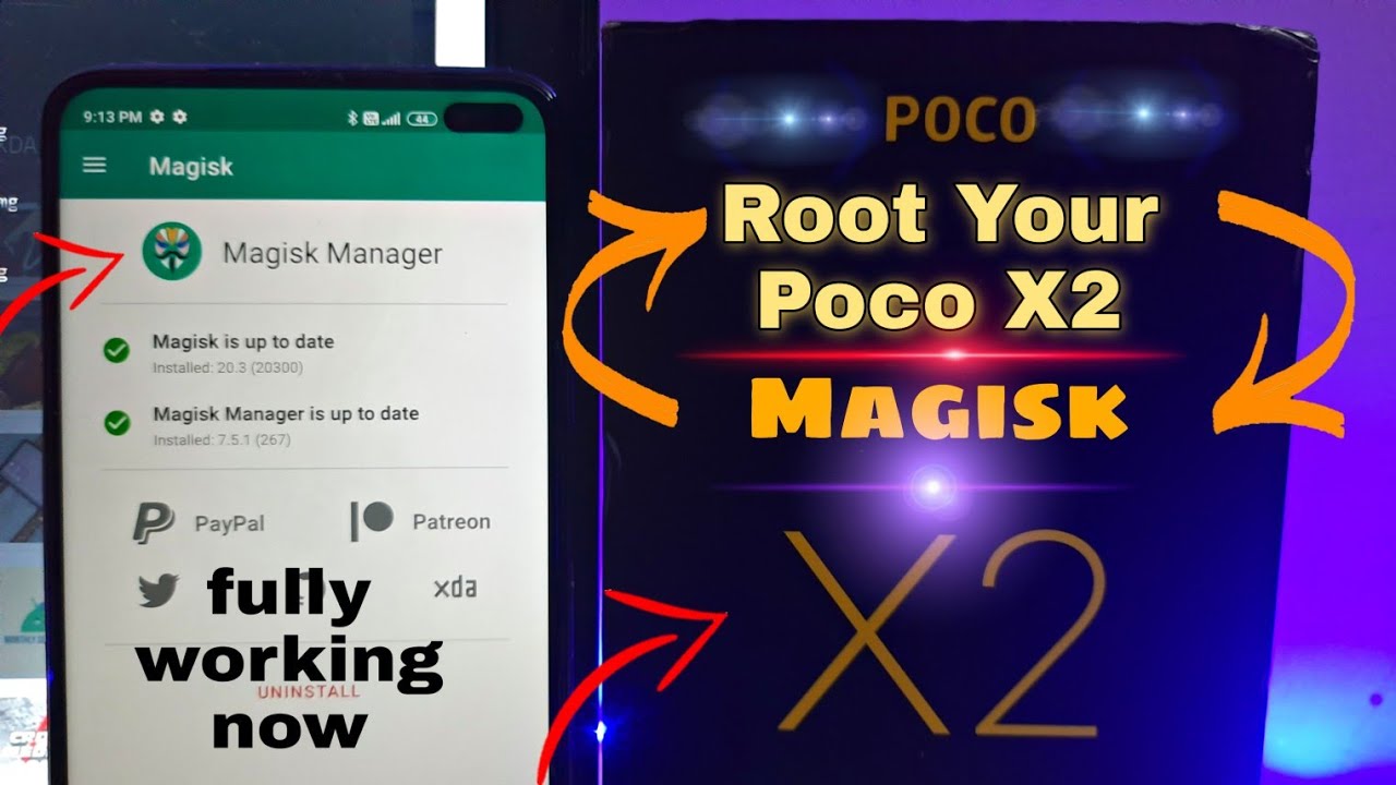 How To Root Poco X2 Bootloop Issue Fix