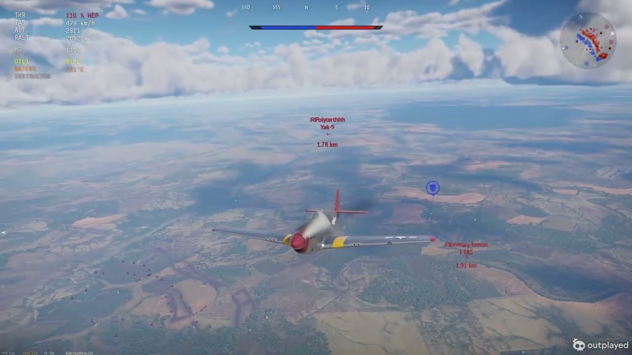 War Thunder ARB Episode 5: Mustang in the skies part 2