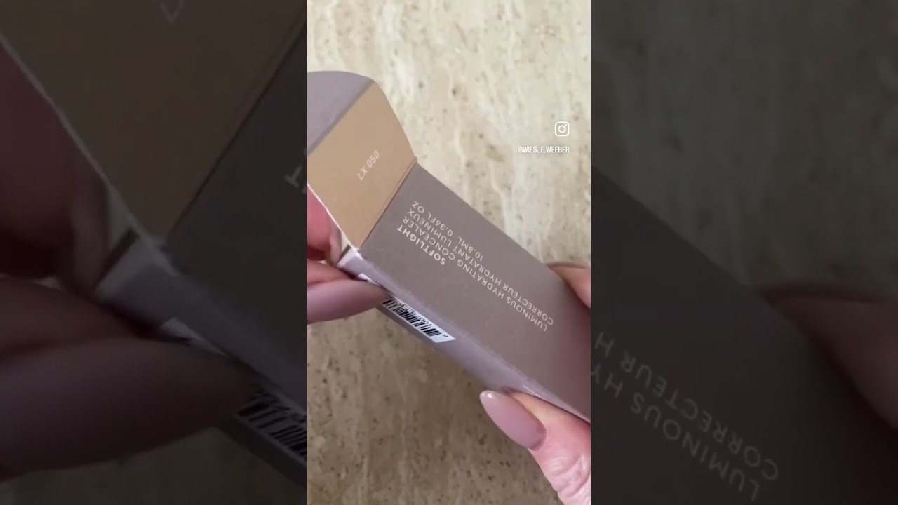 Rose Inc Softlight Luminous Hydrating concealer in shade LX050 — unboxing.