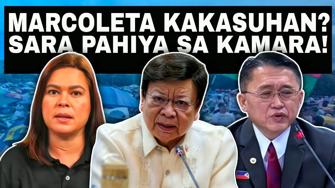 Sara Duterte Napahiya Sa Kamara!!! Marcoleta Kakasuhan?