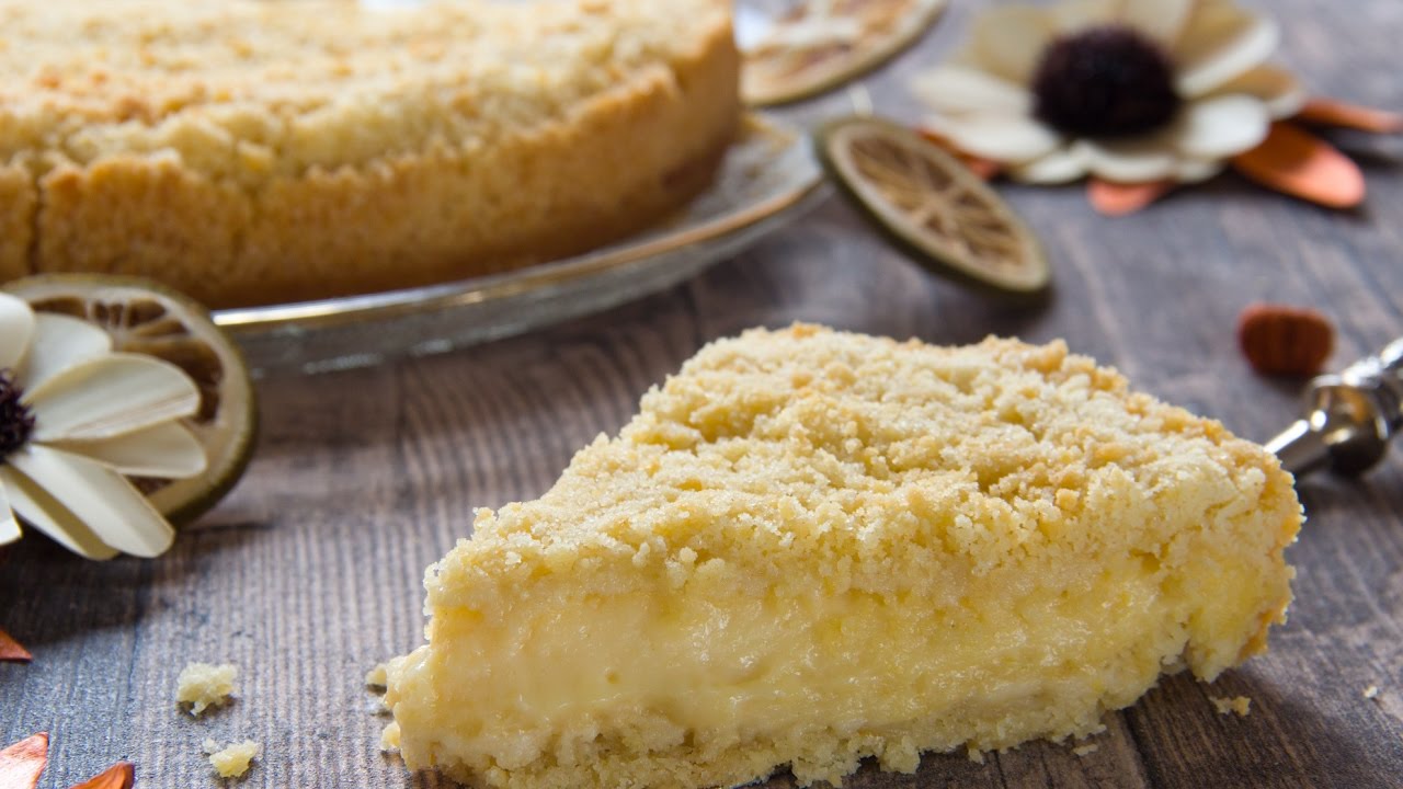 Sbriciolata alla crema pasticcer, profumata e cremosa - Ricetta.it