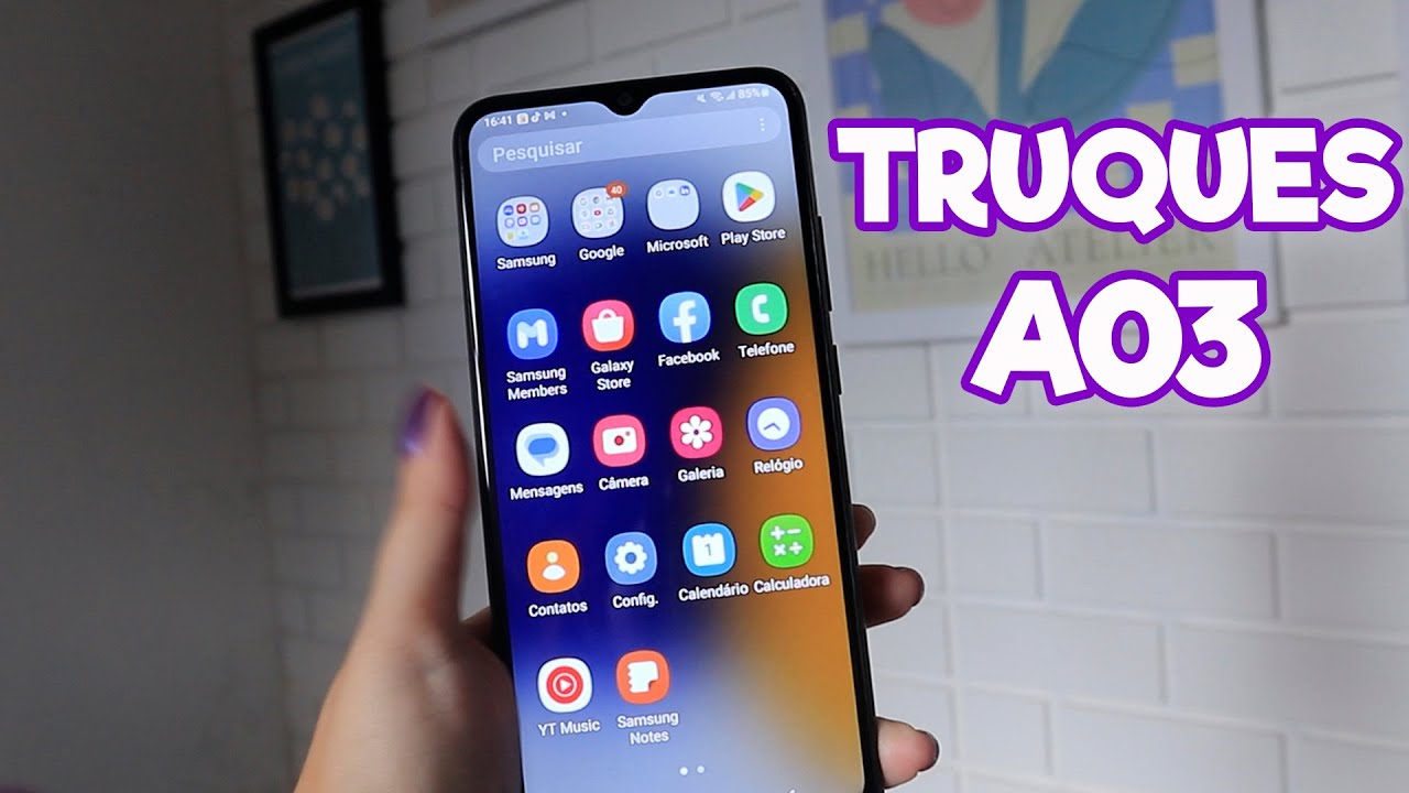 TRUQUES E DICAS SAMSUNG A03