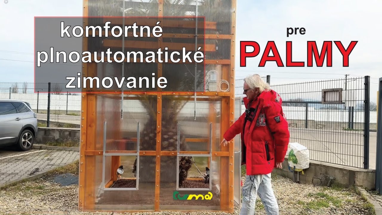 PALMY - zimovanie komfortne a plnoautomaticky.