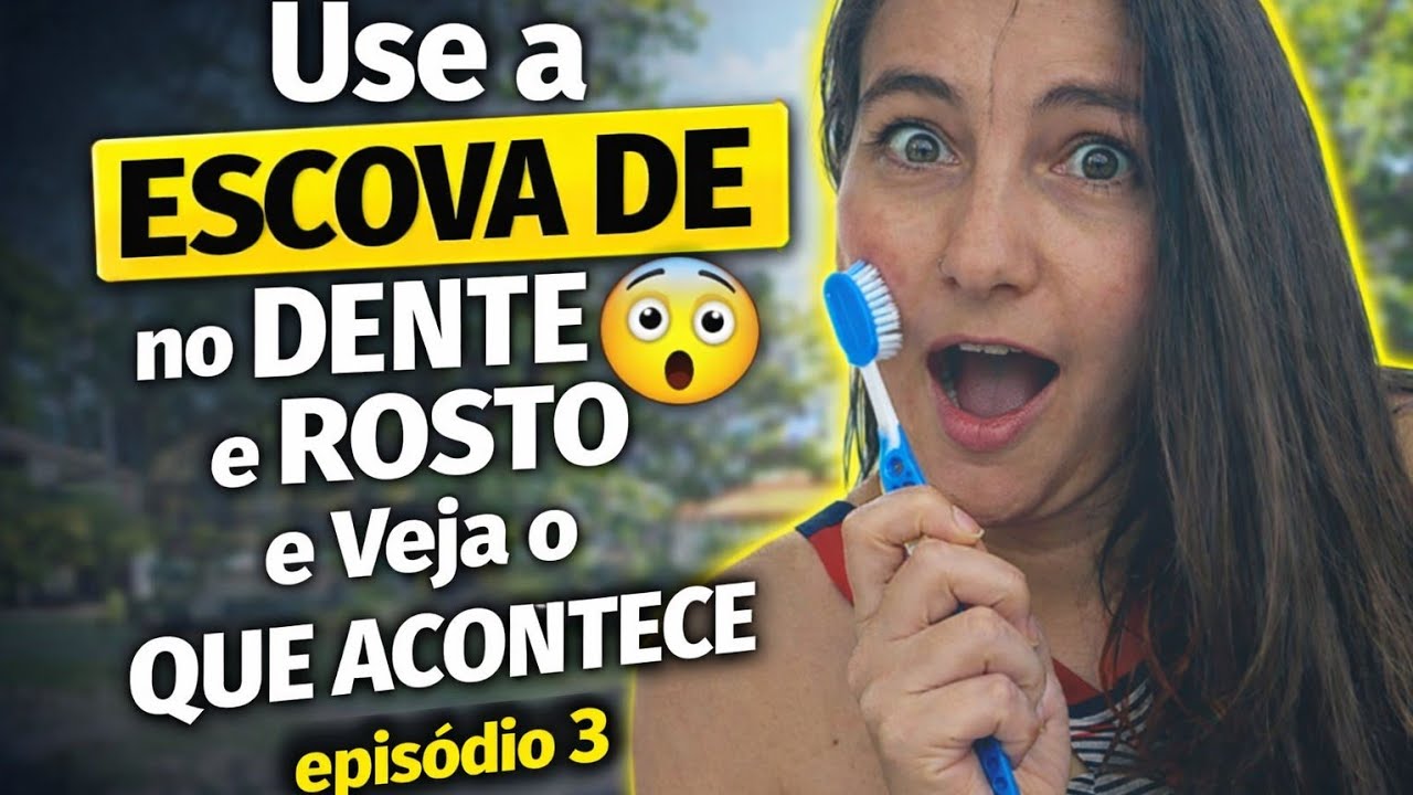 Use a Escova de Dente no Rosto e Veja o Que Acontece #ExerciciosFaciais#EscovaDeDenteNoRosto#RostoNa