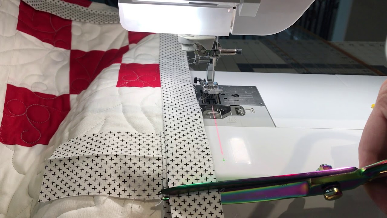 How to join quilt ends when binding a quilt!