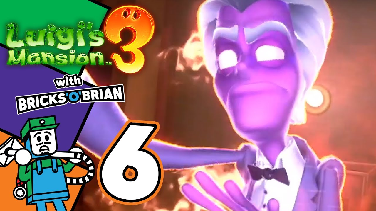Ear Piercing Frights! - Luigi's Mansion 3 with Bricks 'O' Brian!