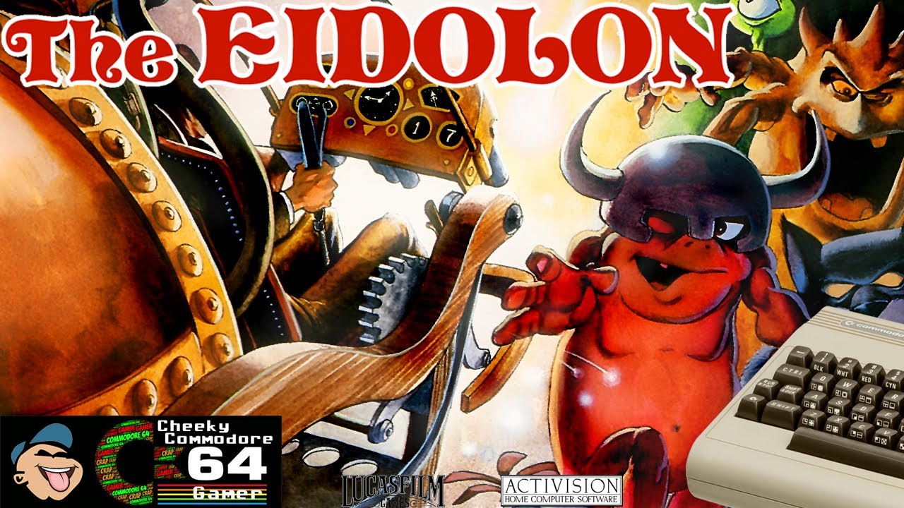 THE EIDOLON – Commodore 64 (1985) | Lucasfilm's 3D Fractal Adventure