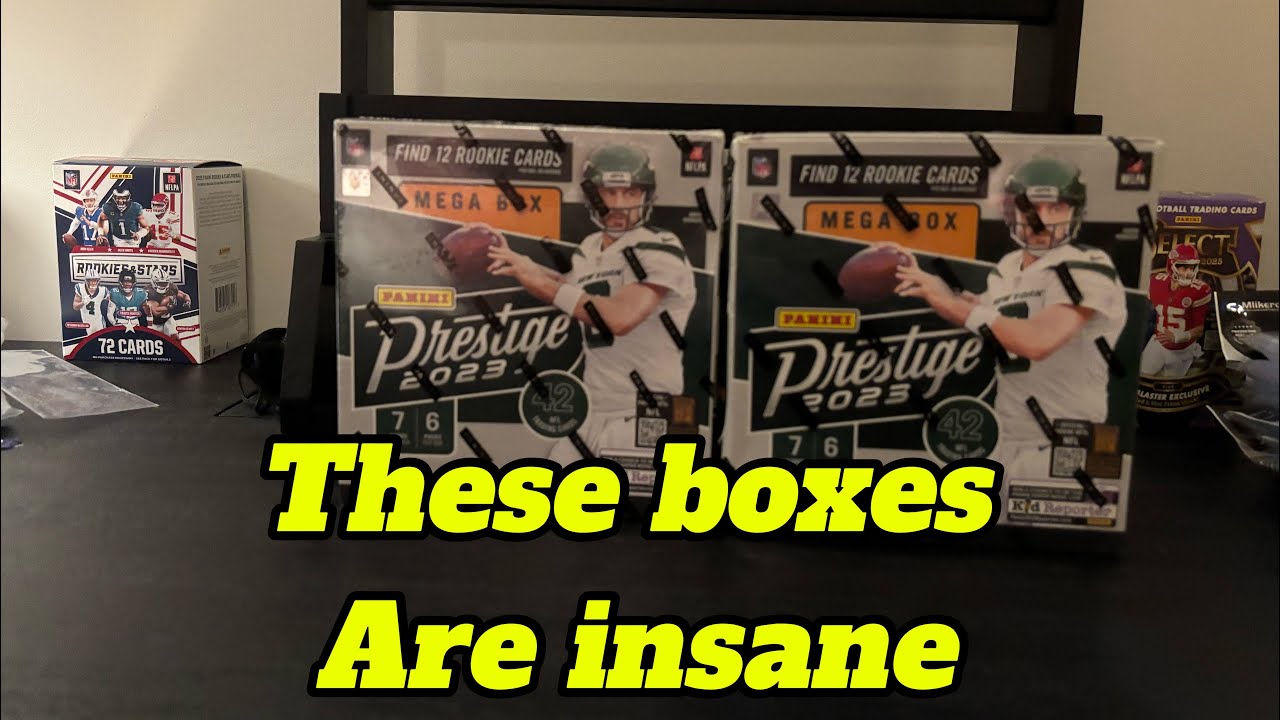 Opening Prestige 2023 mega box #panini 