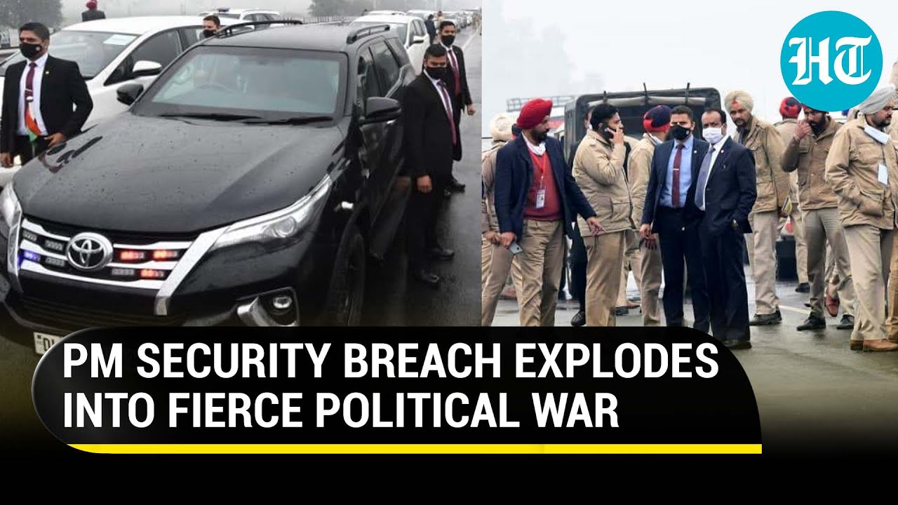 'Channi ringleader...': BJP vs Congress war of words escalates over PM security breach in Punjab
