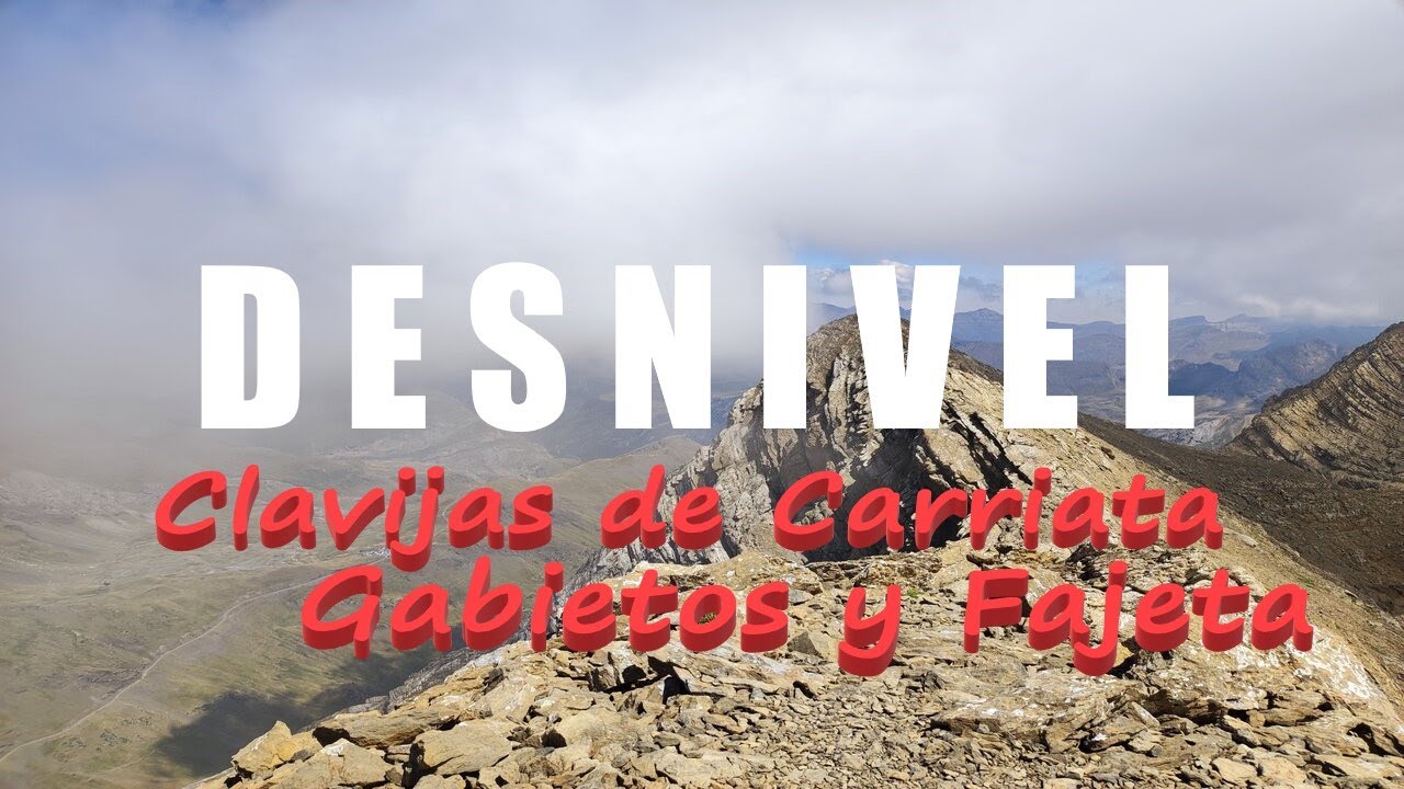 De Torla a la cima⛰. Gabieto Occidental y Gabieto Norte por Turieto, clavijas de Carriata y Fajeta.