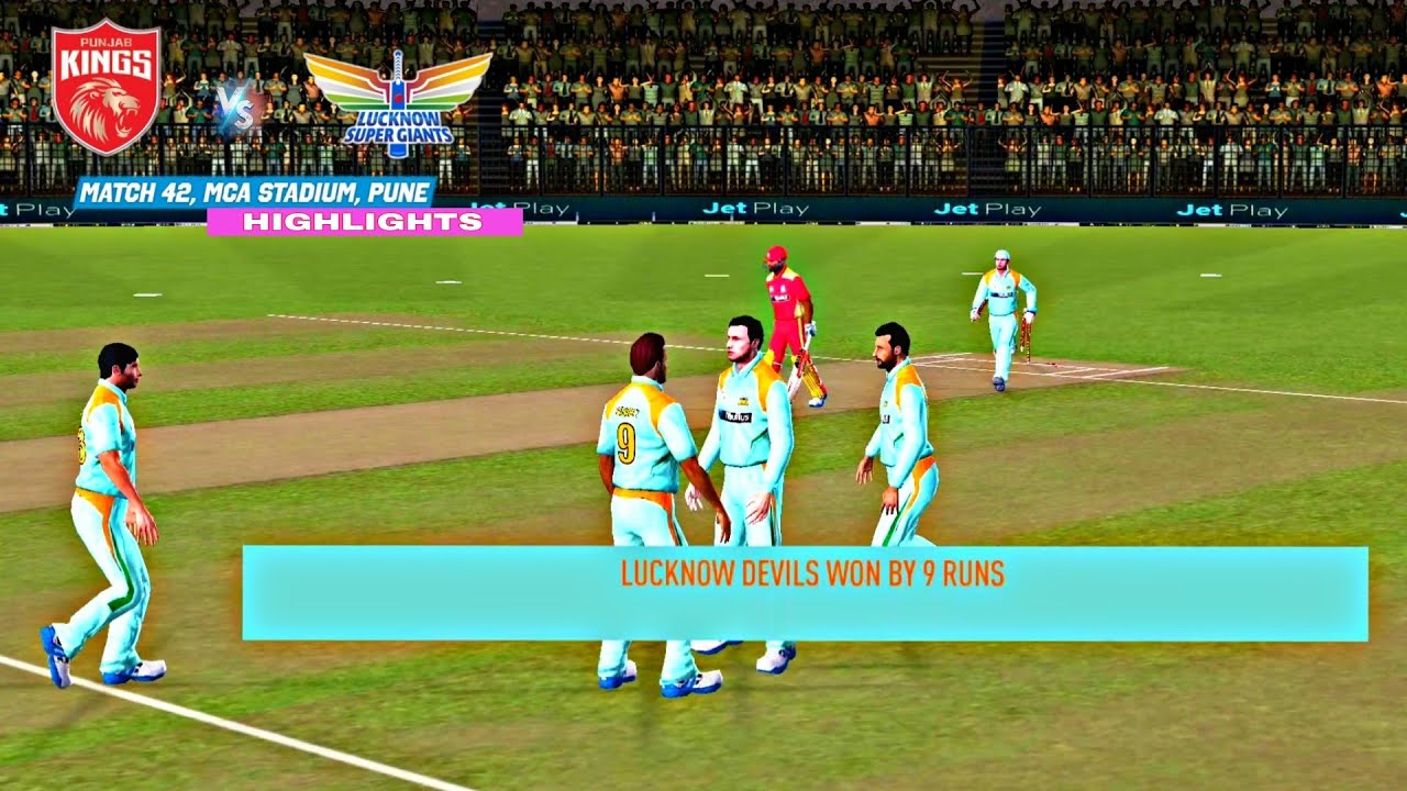 PBKS vs LSG match - 42 Highlights | Tata ipl 2022 Highlights | Tech Gaming