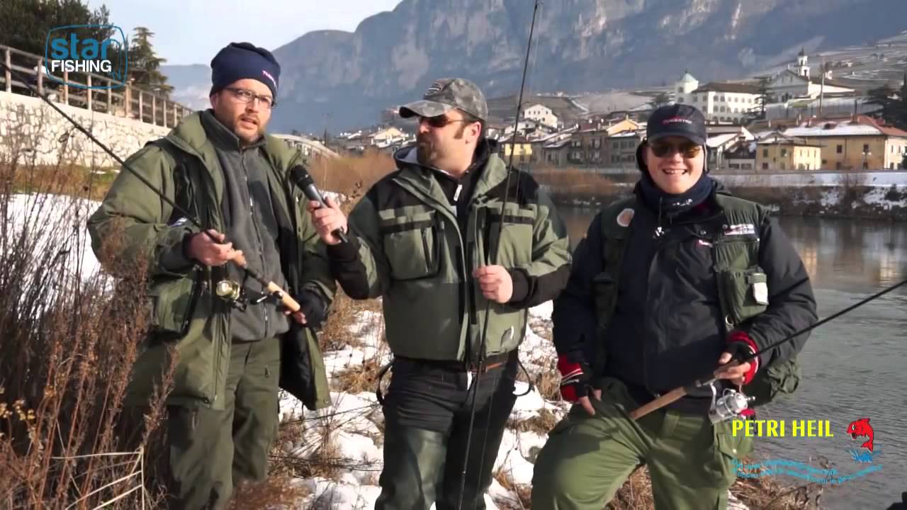 Pesca sul fiume Adige a San Michele all'Adige - Star Fishing.TV