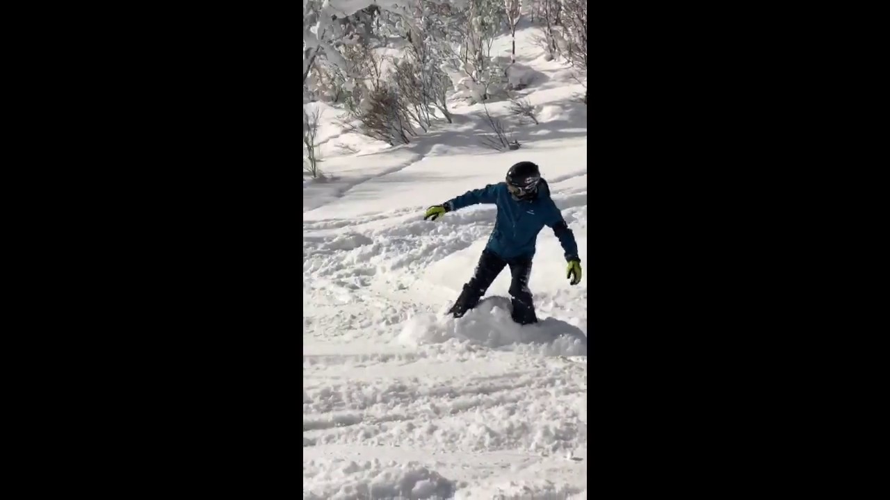 Powder Snowboarding@Kiroro Resort 北海道季初爽滑大鬆雪!