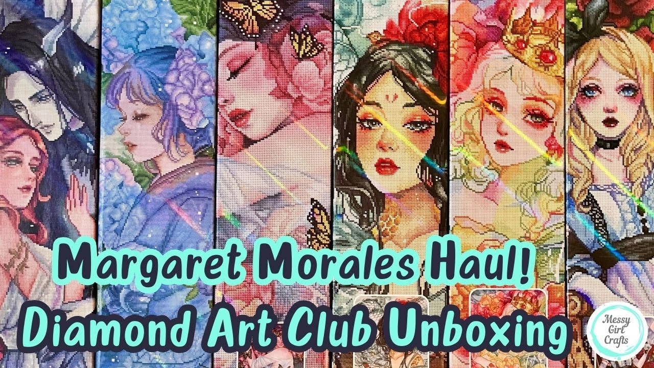 Diamond Art Club Haul –Unboxing 6 Margaret Morales Kits! My Collection is Complete!