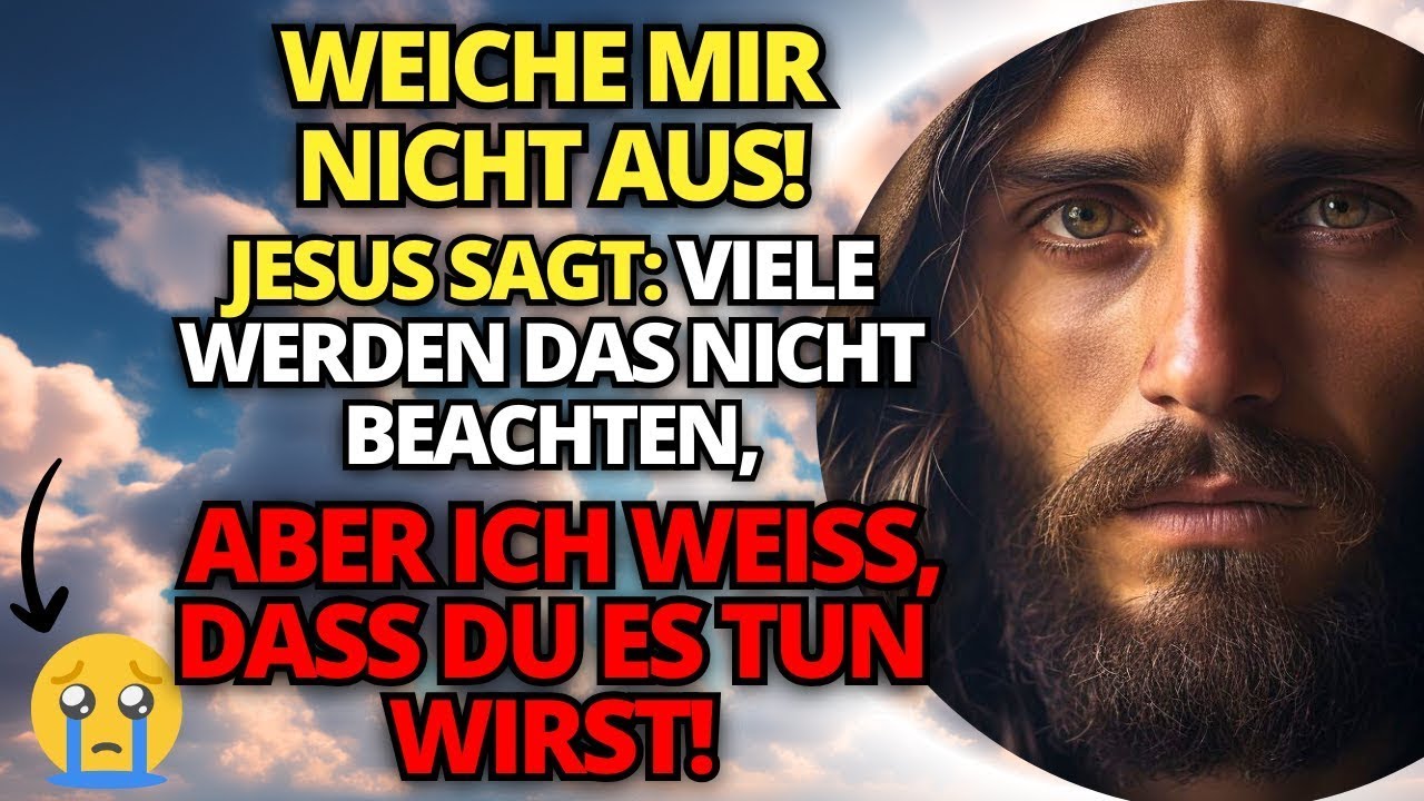 🚨 DRINGEND! GOTT WIRD DEIN LEBEN MIT DIESER BOTSCHAFT VERÄNDERN! ✝️ BOTSCHAFT VON GOTT #GOTT