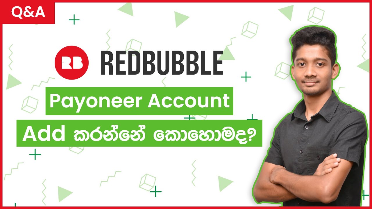 Redbubble Sinhala Tutorial (Q&A)