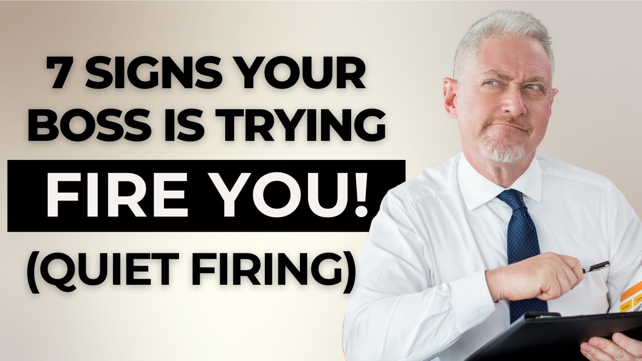 073 - 7 Signs Your Boss is Trying to FIRE YOU - QUIET FIRING