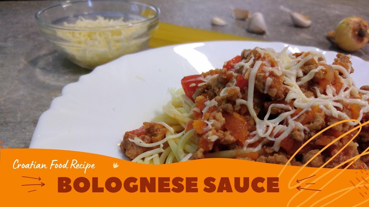 Bolognese Sauce - #Croatianway