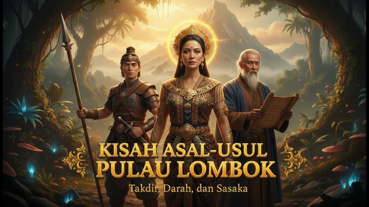 KISAH BABAT PULAU LOMBOK: ASAL USUL DAN KISAH PARA RAJA DI TANAH SASAK! | Film & Animasi
