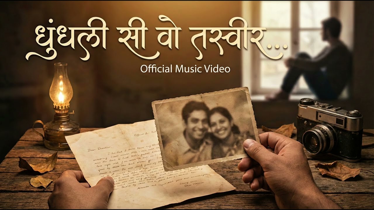 धुंधली सी वो तस्वीर 💔 | Old Style Hindi Song | 90s Retro Sad Love Song