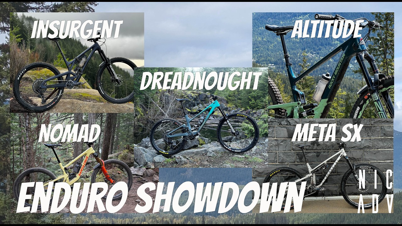 Top Enduro Bikes of 2024 | Enduro Showdown Dreadnought v. Nomad v. Altitude v. Meta SX v. Insurgent