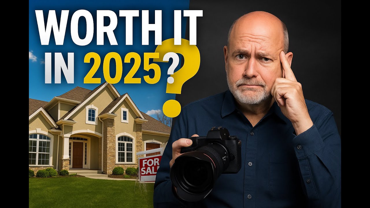 Is Real Estate Photography Worth It in 2025? The Truth About AI, Income & Market Changes