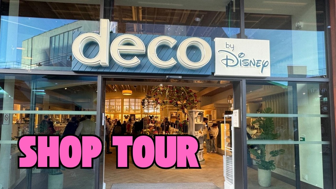 Disney Shop Deco Tour 🏰 Disneyland Paris | NEW Collection April 2026 👀 Disney Home Decor