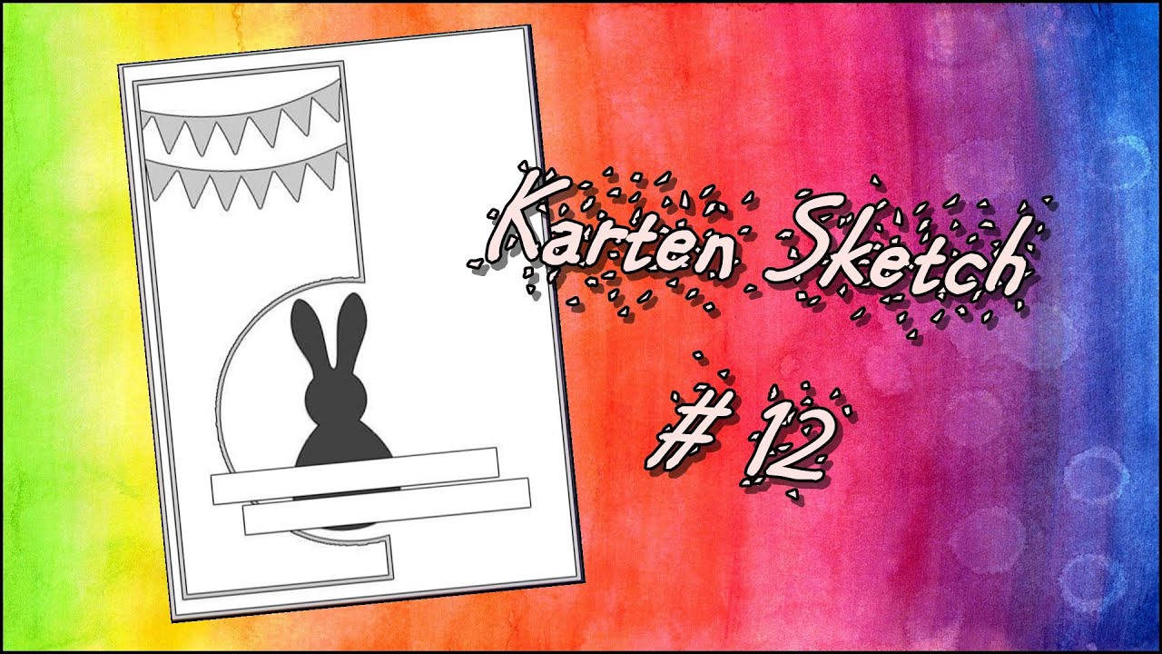 Karten Sketch #12 von Kreativbunt