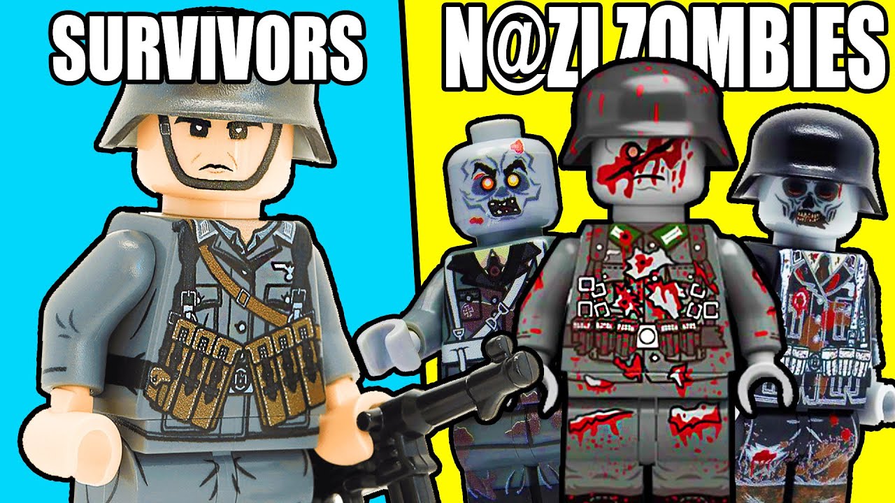 I built WW2 N@ZI ZOMBIES in LEGO!