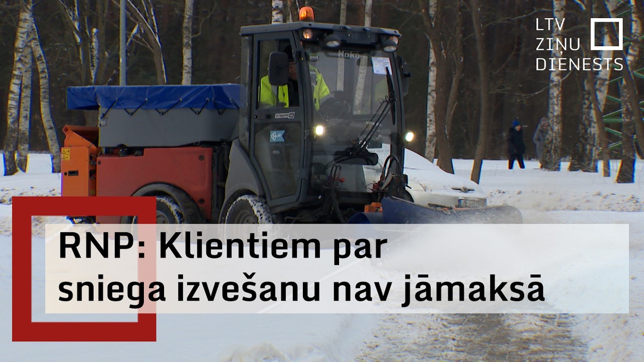 Rīdzinieki skeptiski par ceļu tīrīšanas kvalitāti