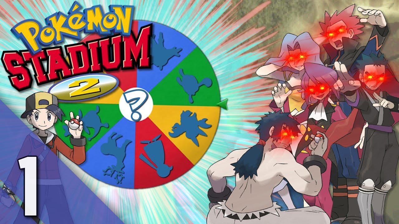 Can You Beat Pokemon Stadium 2 with RANDOM Pokemon? (FULL RUN 1/2)