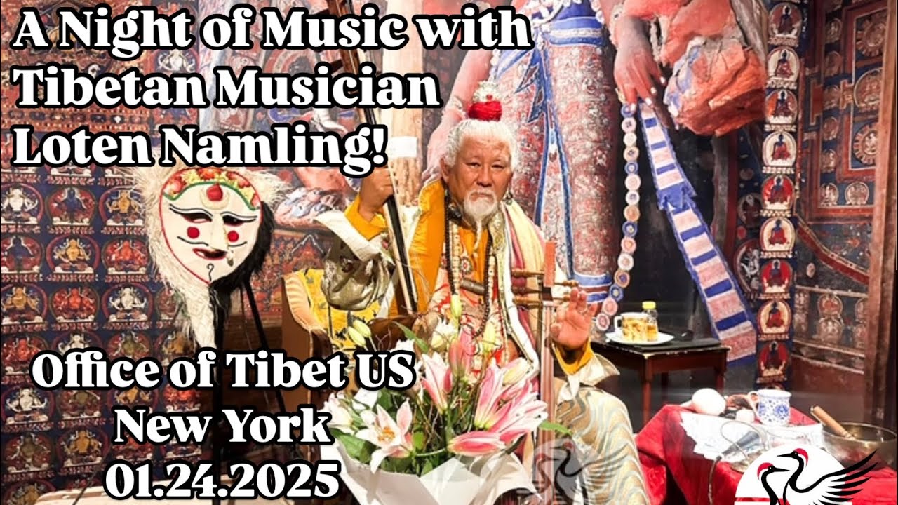 Music with Tibetan Musician Loten Namling organized by Tibet House US || New York || 01.24.2025