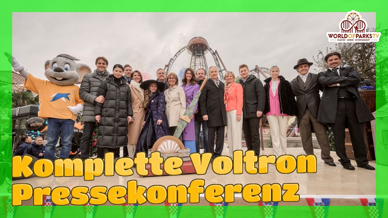 Voltron Eröffnung – Pressekonferenz 24.04.2024 - Europa Park Neuheit 2024 – Mack Rides Achterbahn
