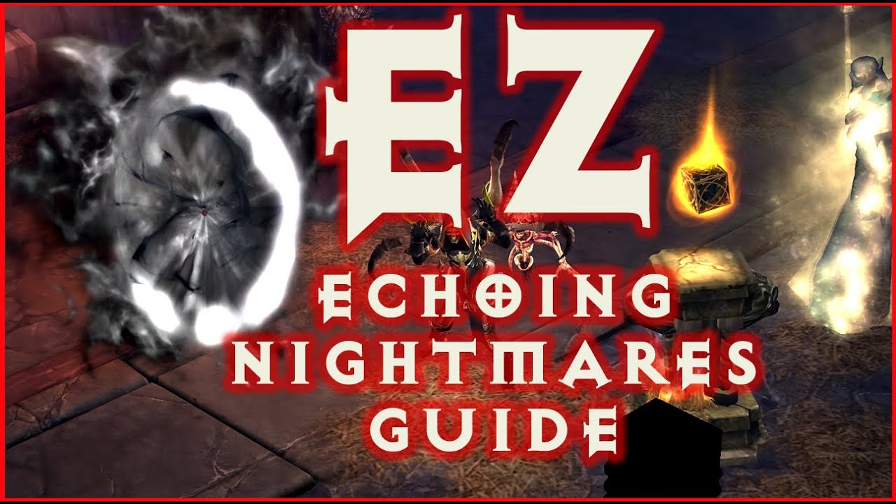 How To Beat Echoing NightMare EZ Every Time Insane XP Augments Loot ! D3 2.7.3 S26