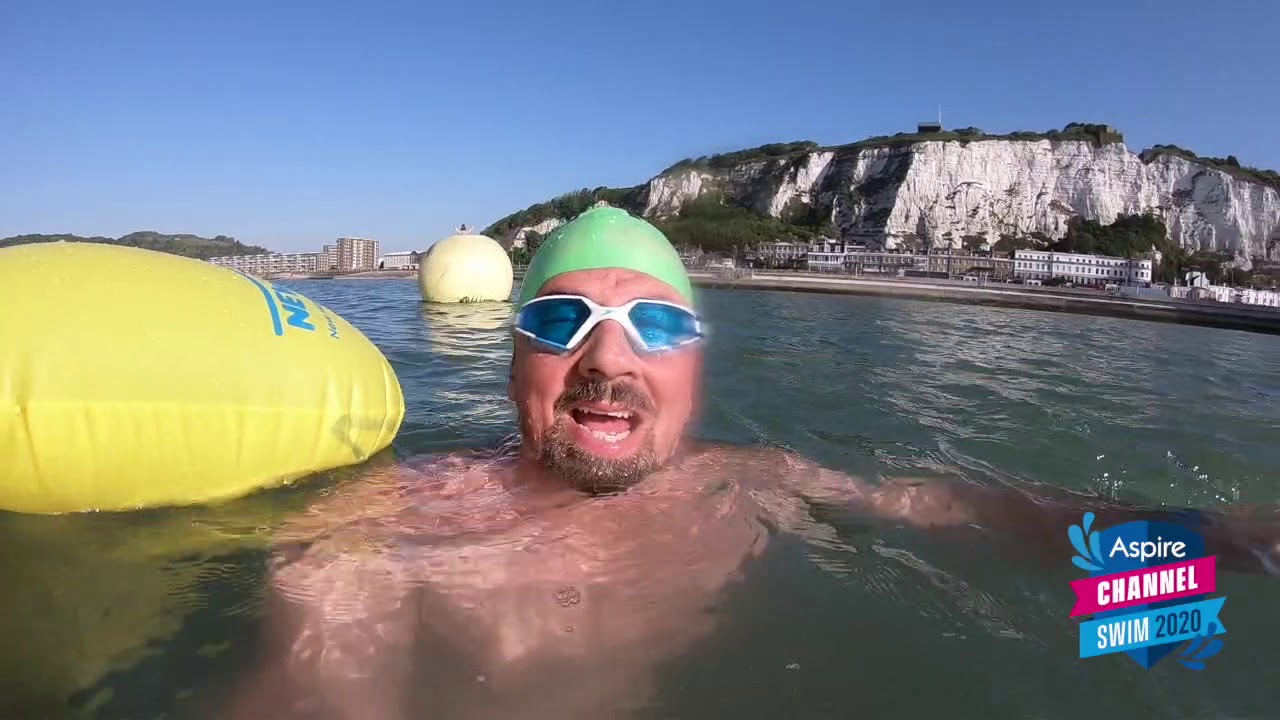 My two hour qualifying swim in Dover