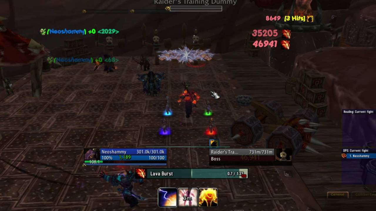Elemental Shaman Ascendance Burst Patch 7.0