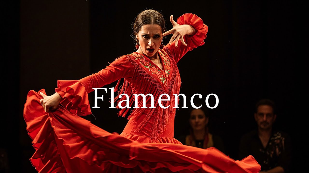 El ritmo del flamenco español vibra en Granada con guitarra, fuego, y espíritu andaluz eterno