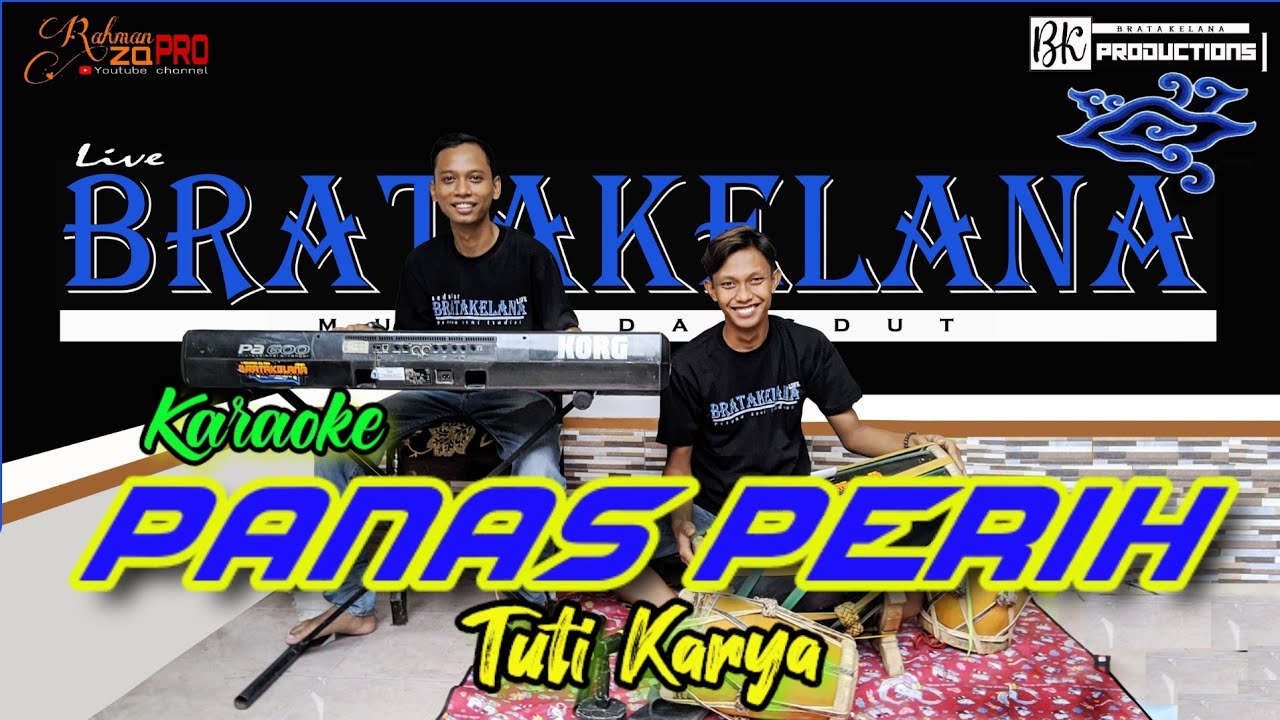 PANAS PERIH Karaoke KENDANG RAMPAK Version ( Tuti Karya )
