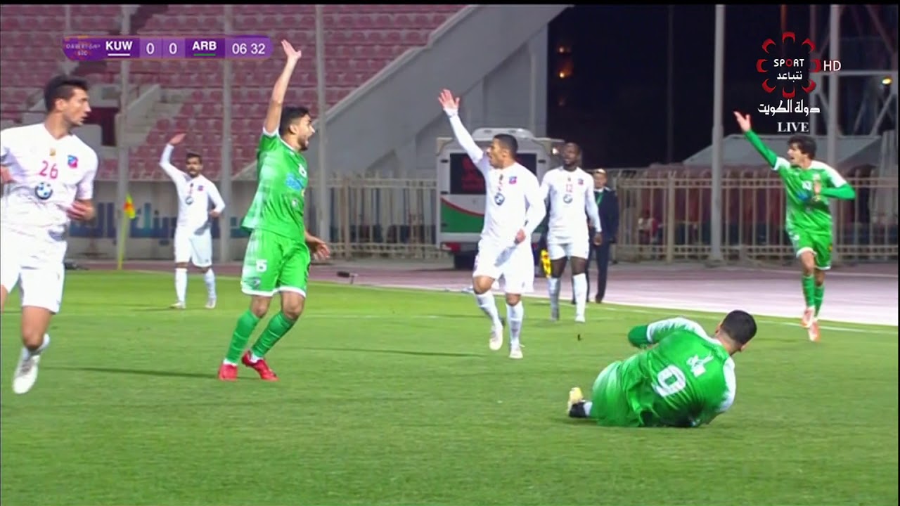 مباراة الكويت x العربي - دوري STC لكرة القدم - السبت 2021/1/23