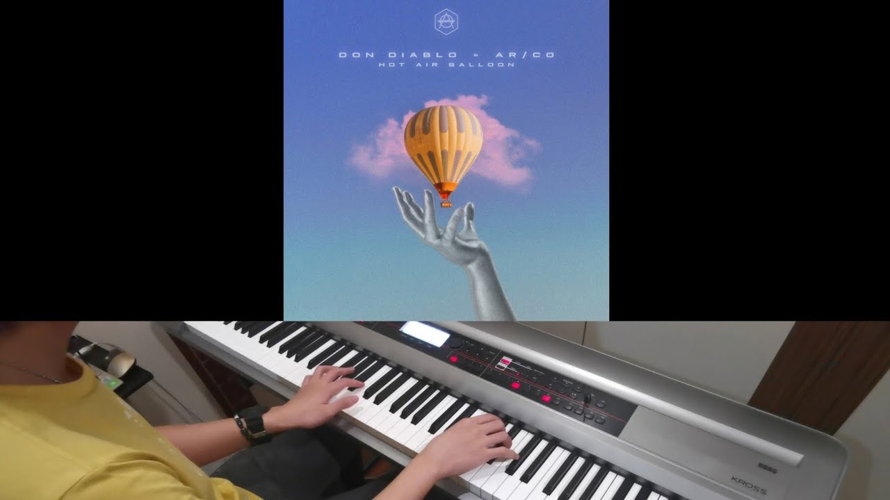 Don Diablo & AR/CO - Hot Air Balloon (Jarel Gomes Piano)