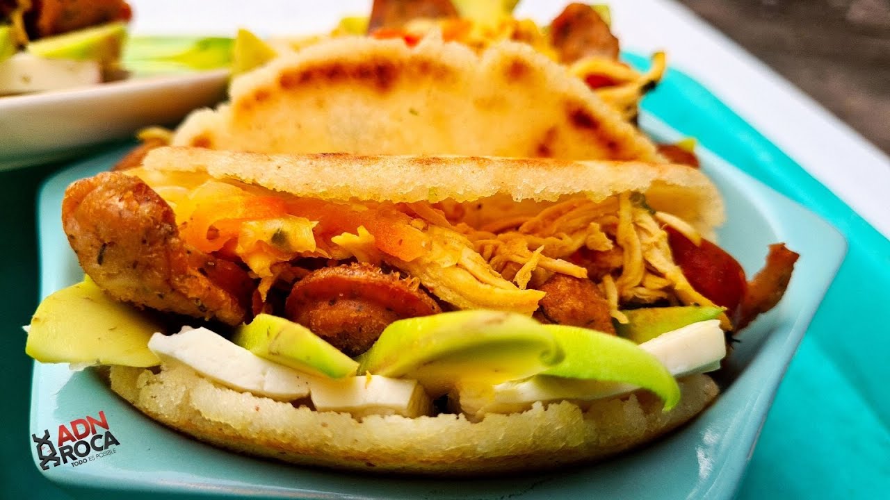 ¿CÓMO HACER AREPA RELLENA MIXTA PASO A PASO? - CÓMO HACER AREPA RELLENA - RECETAS PARA NEGOCIO